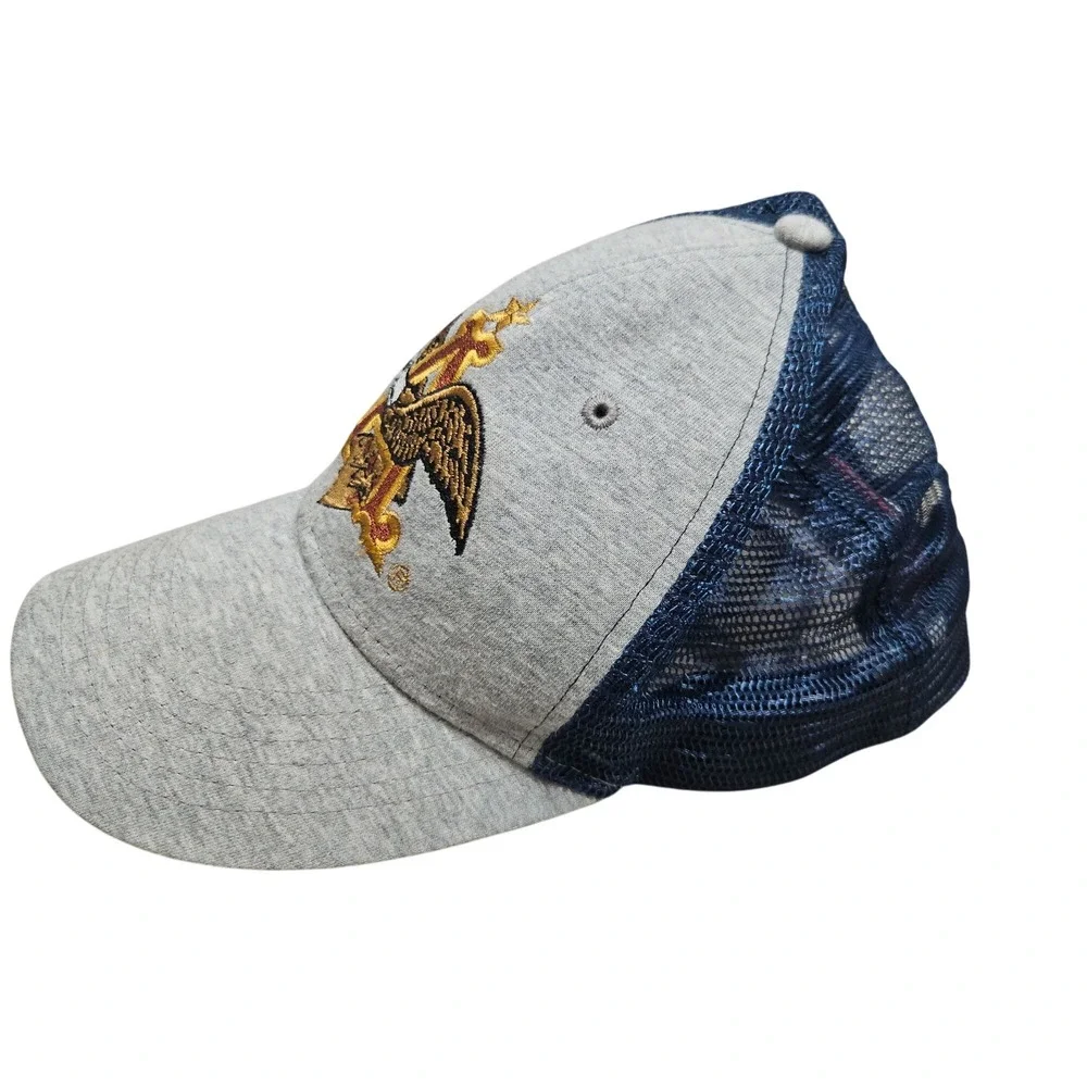 Anheuser-Busch Embroidered Truckers Hat‎ With Adjustable Snapback